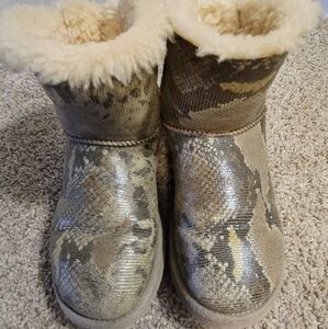 Ugg Boots Camo Snake Print Short Boots